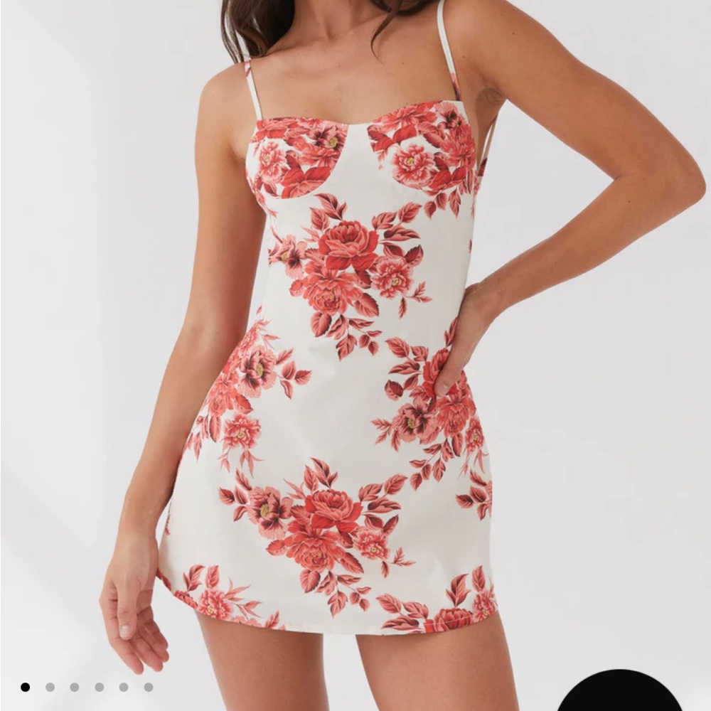 Peppermayo Rosa Floria Mini Dress, Size: US4/AU8